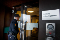 Politiets utlendingsenhet holder til på Tøyen i Oslo. Selv om det ser ut som telefonen kommer fra dem, er den ikke det, advarer politiet.