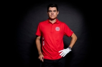 Golfspiller Kristoffer Ventura viser form i USA.