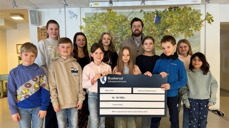 Røyse-elever blant de beste i Buskerud – fikk pris for stort engasjement