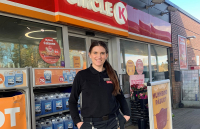LEDERTALENT. Kristin Olsen Antal-Karlsen har gjort lynkarriere i Circle K etter å ha fullført selskapets talentprogram.